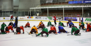 Hārtlija vadībā izlase gatavojas cīņai pret Kanādu