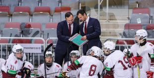 FOTO: Latvija U-18 - Krievija U-18 1:5