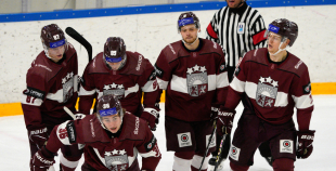 Latvijas nacionālā izlase vēlreiz uzvar Austriju