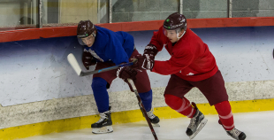 FOTO: Latvijas U-20 izlases treniņš (03.12)