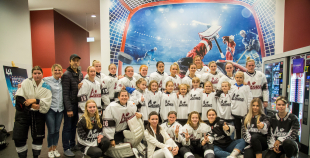 Vakar tika aizvadīta pirmā "Optibet" Baltijas sieviešu hokeja čempionāta spēle starp SHK "Laima" un "L&L Hope"