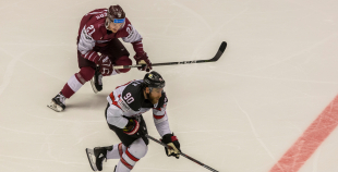 FOTO: Latvija - Kanāda (1:2 pag.)