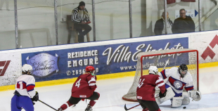 FOTO: Latvijas U-16 izlase pirmajā mačā ar 5:3 uzvar Norvēģiju 