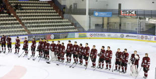 FOTO: Latvija - Kazahstāna (2:3 pēcspēles metienos)