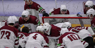 FOTO: Latvija U-18 - Latvijas U20 B komanda 2:1