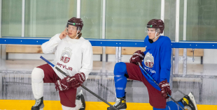 FOTO: Latvijas U-20 valstsvienība turpina gatavoties pasaules čempionātam