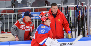 FOTO: Latvija U-18 - Krievija U-18 1:5