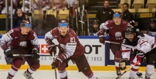 FOTO: Latvija - Kanāda (1:2 pag.)