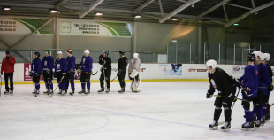 FOTO: U-20 izlases pirmais treniņš pirms novembra turnīra Ventspilī 