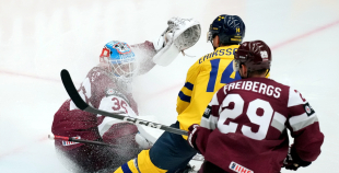 Latvijas izlases atzīst Zviedrijas izlases pārākumu