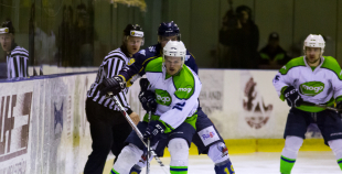 Virslīga: 4. finālspēle: HK Kurbads - HK Mogo 7:4