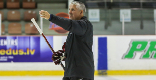 Latvijas hokeja izlase aizvada pirmo treniņu pirms gaidāmā turnīra Francijā