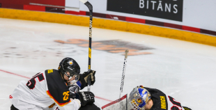 FOTO: Latvija - Vācija 3:1