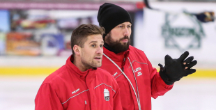 FOTO: Latvijas nacionālās izlases treniņš