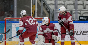 Latvijas U-18 hokeja izlase U-20 Četru nāciju turnīru sāk ar neveiksmi