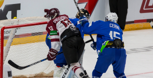 FOTO: Latvija - Slovēnija 2:1