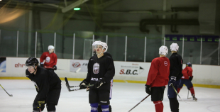 FOTO: U-20 izlases pirmais treniņš pirms novembra turnīra Ventspilī 