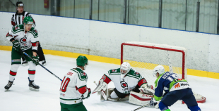 FOTO: "Mogo" pēcspēles metienos (5:4) uzveic liepājniekus 