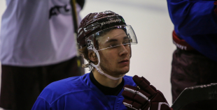 Latvijas hokeja izlase aizvada pirmo treniņu pirms gaidāmā turnīra Francijā