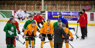FOTO: Latvijas izlases kandidāti uzsāk otro treniņnometnes nedēļu 