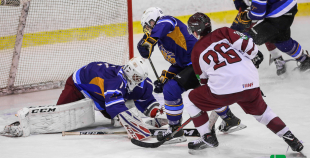 FOTO: Latvijas U-20 izlase - HS "Rīga" 3:2 (p.m.)