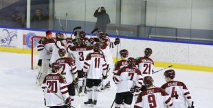 FOTO: Latvija - Ungārija (4:1)