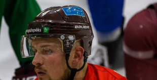 Nosaukts Latvijas nacionālās hokeja izlases sastāvs pēdējām pārbaudes spēlēm ar Šveici