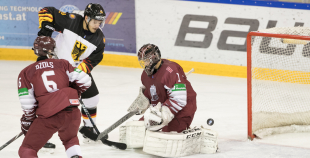 Latvijas U-20 izlase cieš neveiksmi pret Vācijas valstsvienību 