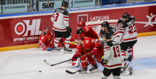 FOTO: Kanāda - Baltkrievija 2:0