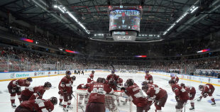 Latvijas izlase pirmajā spēlē atzīst Norvēģijas pārākumu