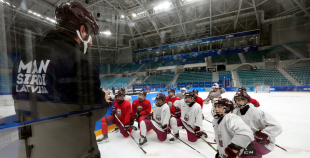 FOTO: Latvijas trīs pret trīs izlase aizvada treniņu Dienvidkorejā!