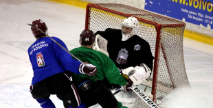 Latvijas hokeja izlases treniņš 06.03.2017.