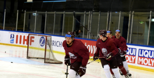 FOTO: Latvijas izlases treniņš (07.05.2018)