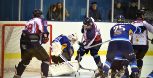 FOTO: HS "Rīga" - HK "Prizma" (3:1)