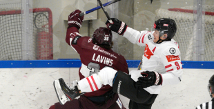 Latvijas nacionālā izlase vēlreiz uzvar Austriju