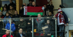 FOTO: Latvija - Baltkrievija 2:3