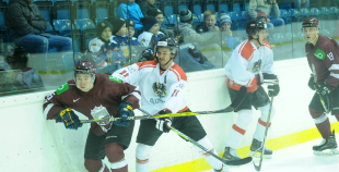 FOTO: Latvijas U-20 izlase Ventspils turnīru sāk ar zaudējumu austriešiem 