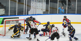 FOTO: "Kurbads" pagarinājumā izcīna uzvaru Latvijas čempionāta pirmajā finālspēlē