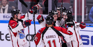 FOTO: "Olimp" - "Zemgale/LLU" 2:3 (pag.)