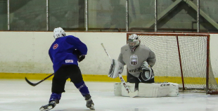 FOTO: U-18 izlase sāk gatavošanos pasaules čempionātam Rīgā 