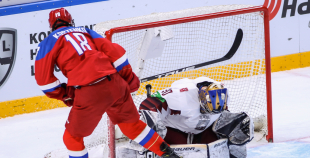 FOTO: Latvija U-18 - Krievija U-18 1:5