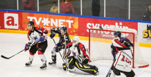 FOTO: "Kurbads" pagarinājumā izcīna uzvaru Latvijas čempionāta pirmajā finālspēlē