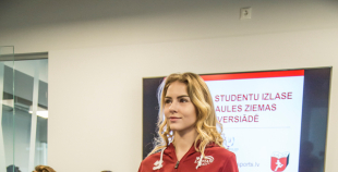 FOTO: 29. Pasaules Ziemas Universiādes preses konference 