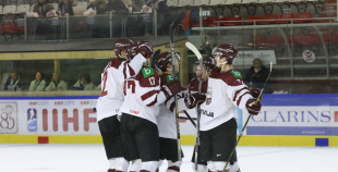 FOTO: Latvija - Ungārija (4:1)