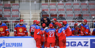 FOTO: Latvija U-18 - Krievija U-18 1:5