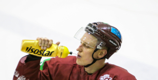 FOTO: Latvijas izlases kandidāti uzsāk otro treniņnometnes nedēļu 