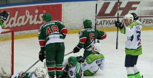 Virslīga: HK Liepāja - HK Mogo 4:5