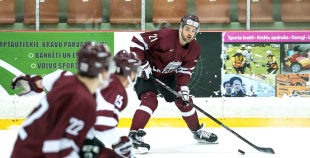 Latvijas hokeja izlases treniņš 24.03.2017.