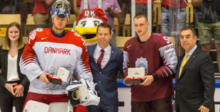 FOTO: Latvija - Dānija (1:0)