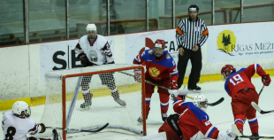 Polca četri punkti kaldina Latvijas U-17 izlases uzvaru pār Krievijas valstsvienību